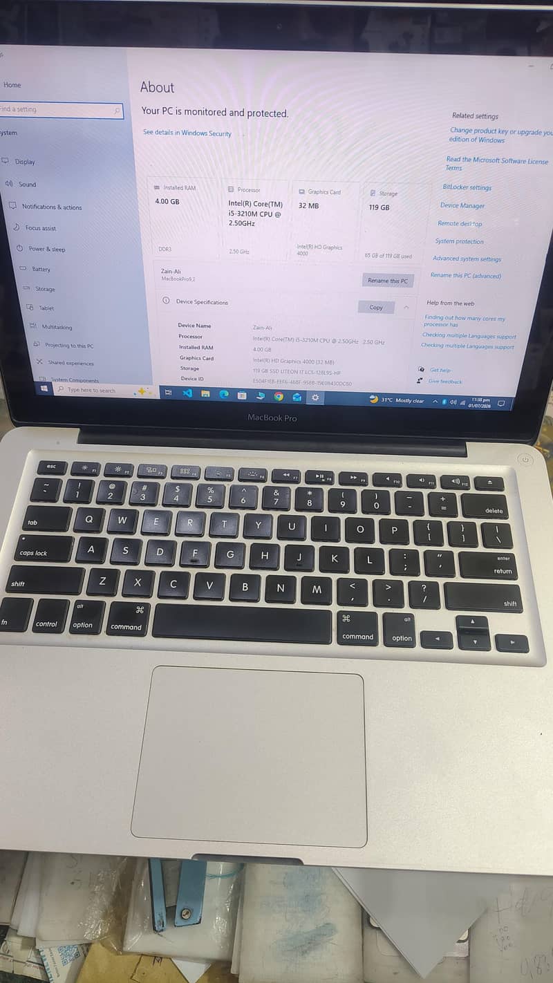 Apple MacBook Pro 2012 5