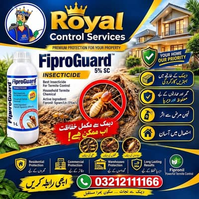 Termite Control- House & Commercial Pest Control- Dengue Spray- Lizard