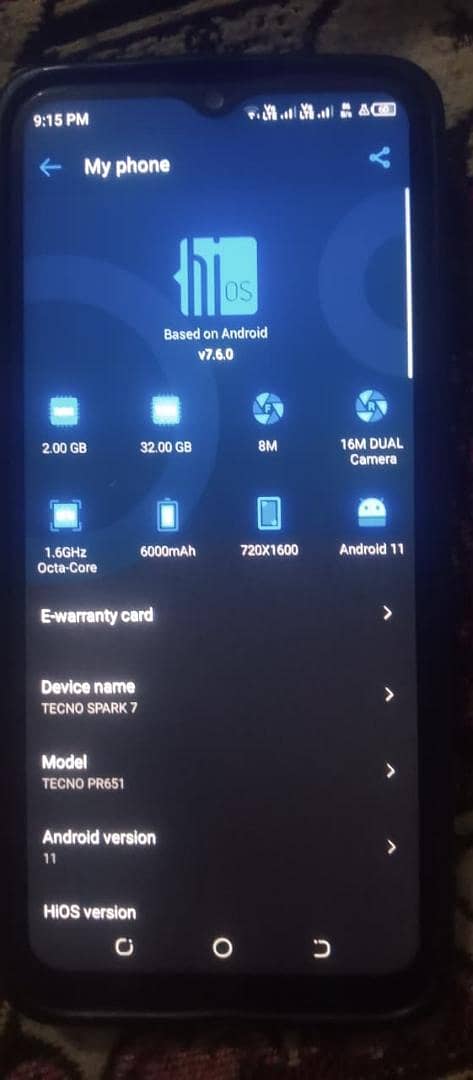 Tecno Spark 7 2