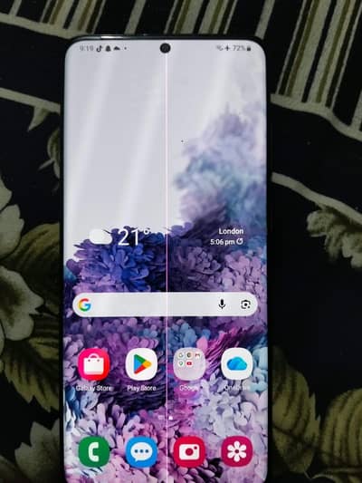 Samsung Mobile S20 Ultra 8 ram 128 gb rom