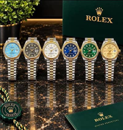rolex watch with box