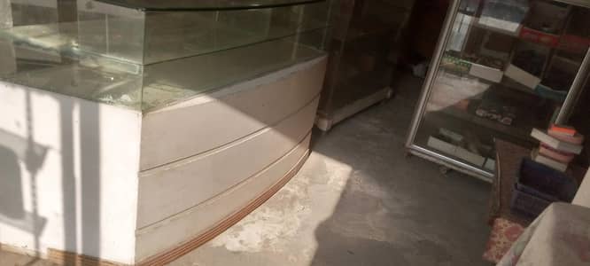Glass showcase for shop, medical, Mobile, shop counter, bakery counter