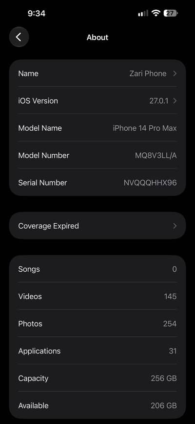 Apple iPhone 14 Pro Max