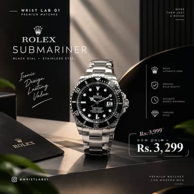 Brand new watches available