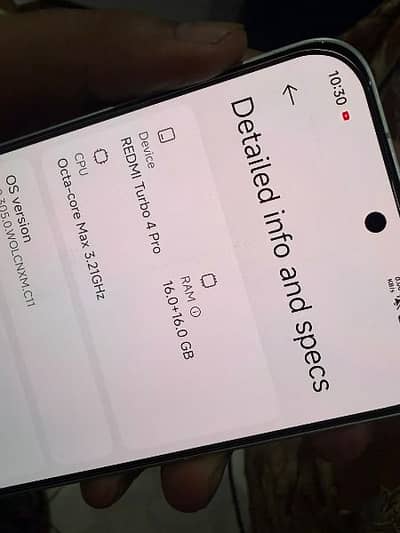 Redmi Turbo 4 Pro Non PTA  read description then contact