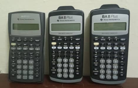 TI BA II PLUS BUSINESS CALCULATOR