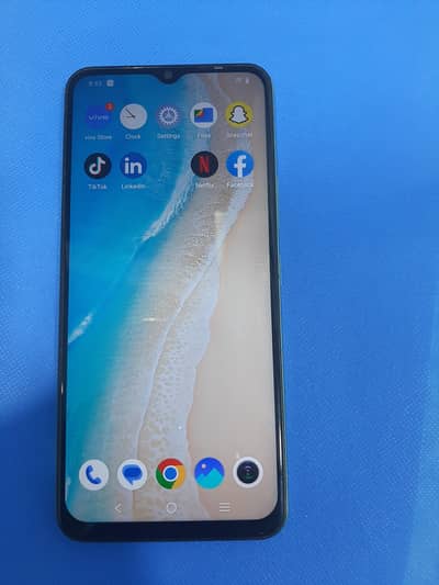 vivo y03  mobile for sale no open on repar 1 manth warrant