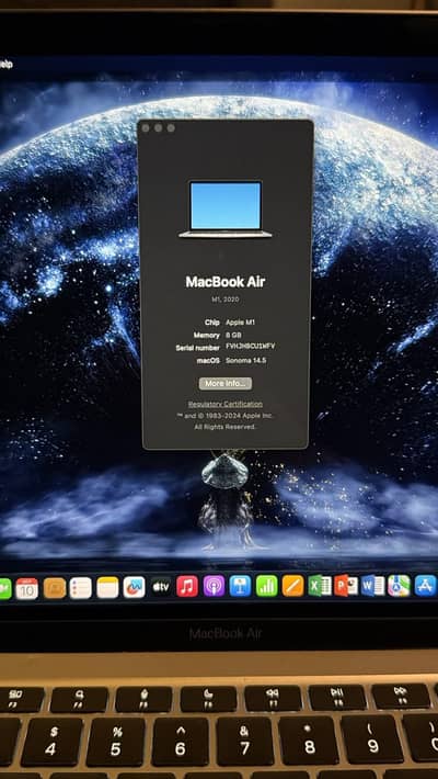 Macbook Air 13.3 M1-8C CPU/7C GPU/8GB/256Gb