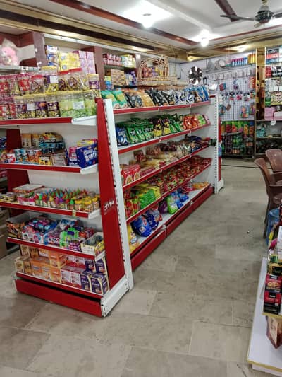 grocery store Racks/pharmacy Racks/bakery counters