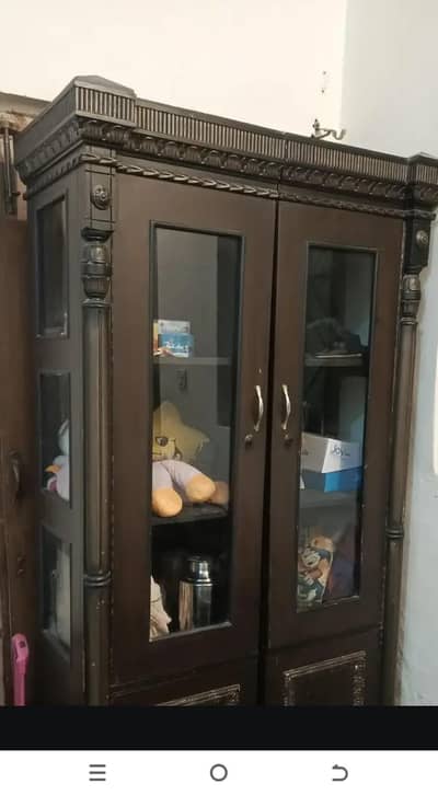3 Pieces Showcase urgent sale
