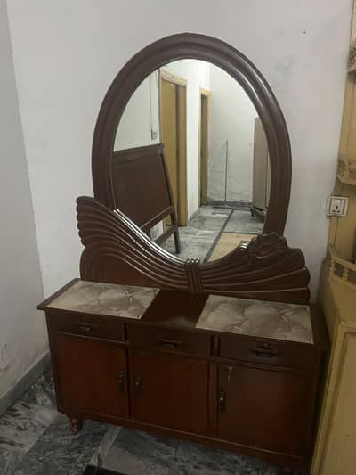 pure wooden dressing table