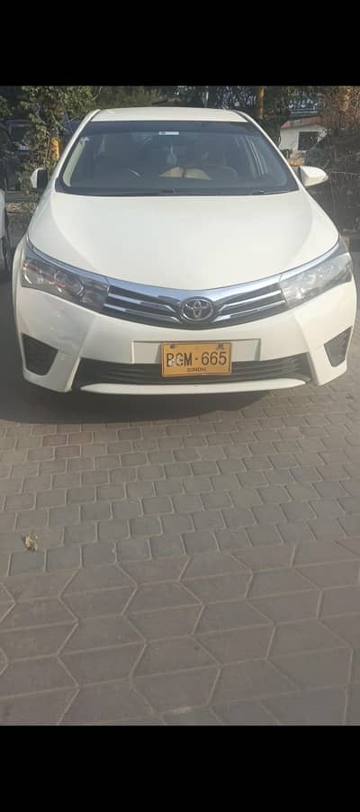 Toyota Corolla XLI 2016