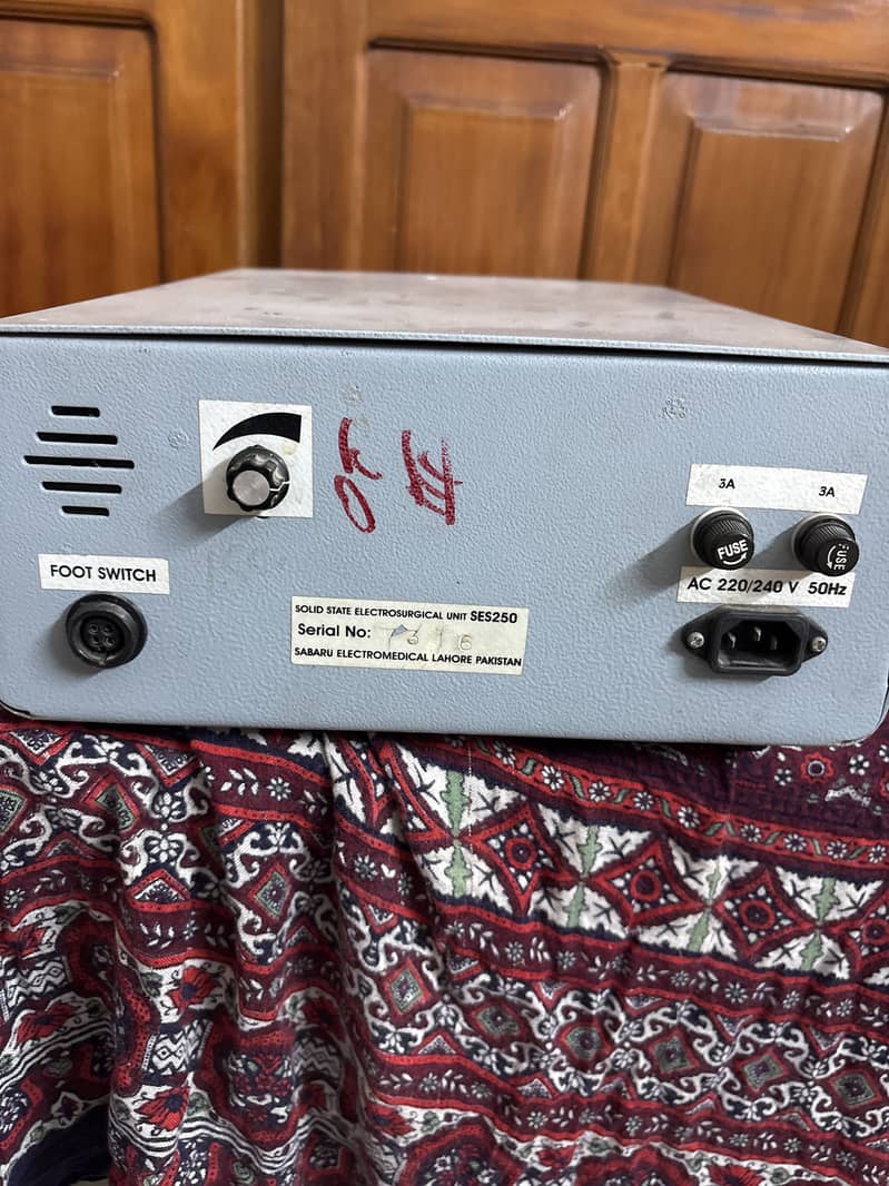 Cautery machine 1