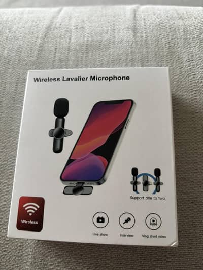 Mini Wireless Lavalier Microphone Mic Phone