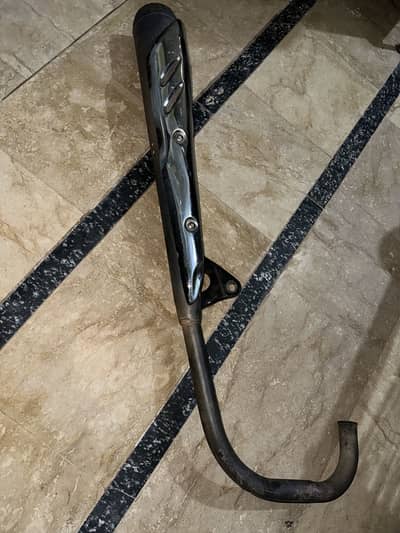 125 silencer black color original