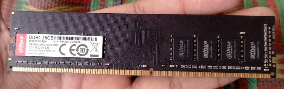 Dahua 16GB DDR4 3200MHz Desktop RAM - 16GB UDIMM - Like New