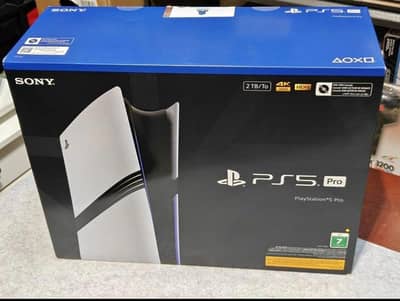 PS5 Pro 2TB UAE Variant Box Pack 100% Original Sony PlayStation 5