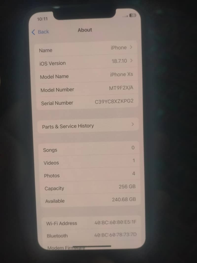 Apple iPhone X 5
