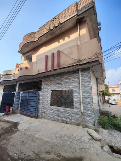 2.6 Marla corner Double Story Cheap house for Sale in Masroor town Sahafi Colony