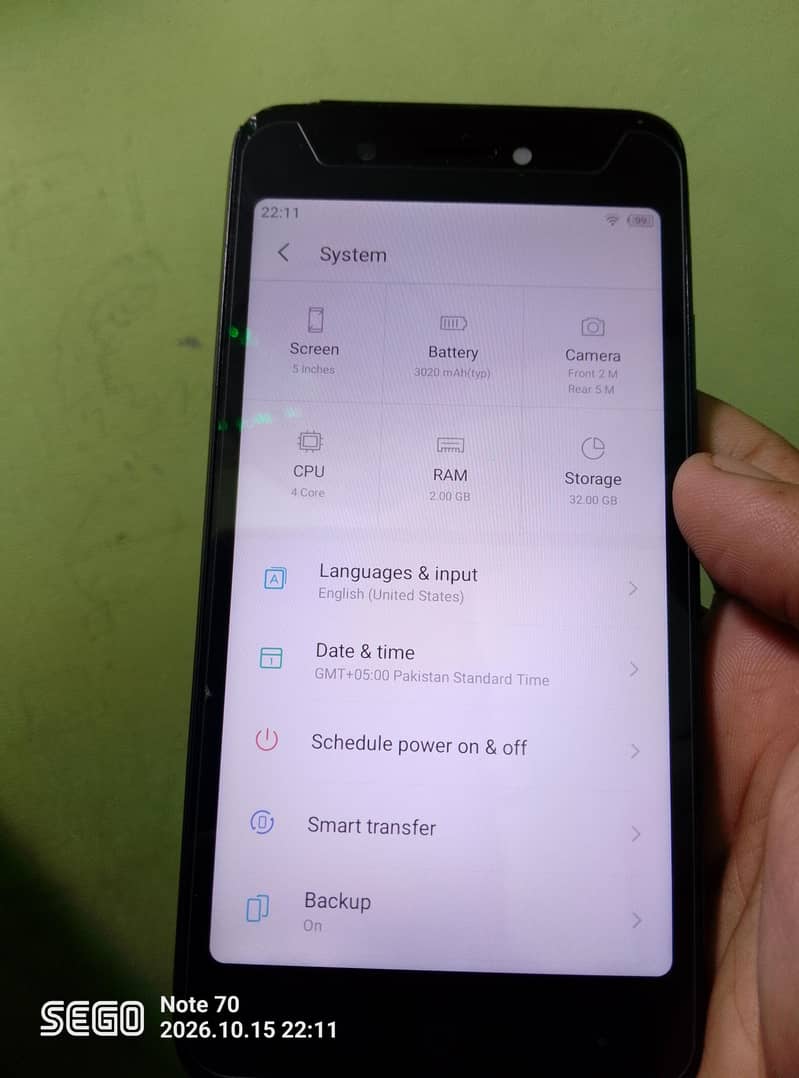 Itel A25 Pro 5