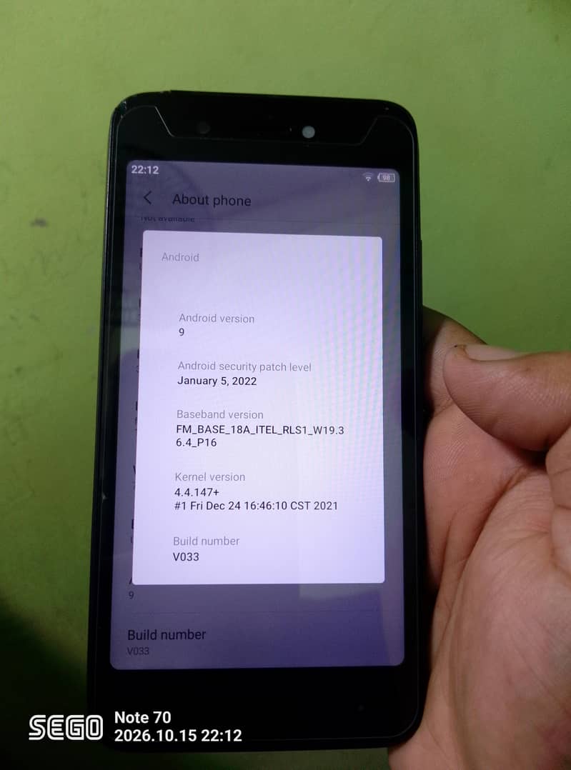 Itel A25 Pro 6