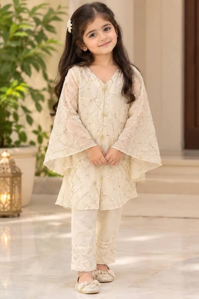 2 piece party wear dress for 3 years