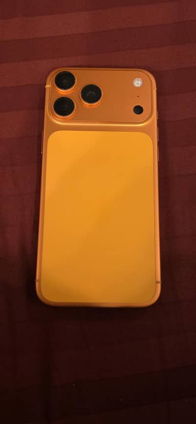 iphone 17 pro max cosmic orange
