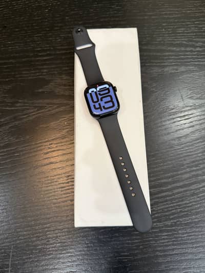 Apple Watch Series 10 42mm Jet Black GPS 100% BH 10/10 Comp box
