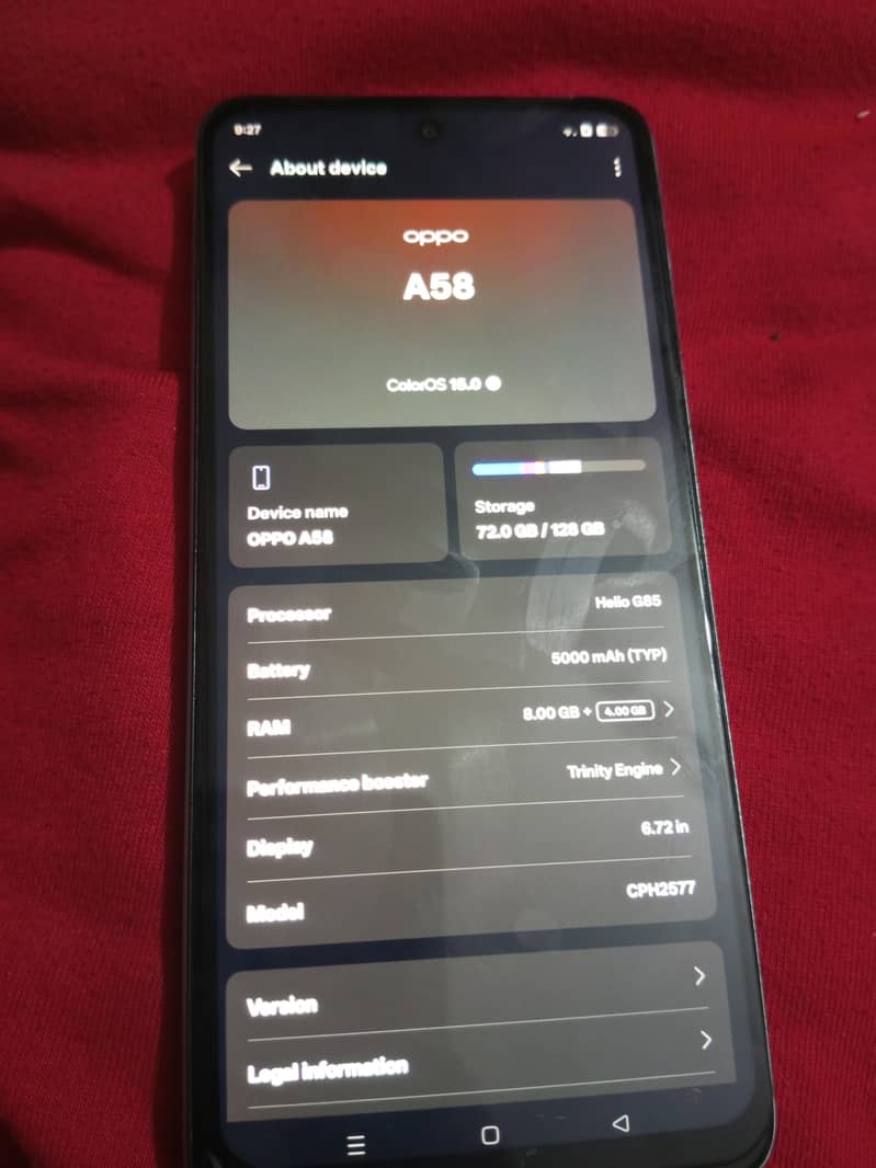 OPPO A58 2