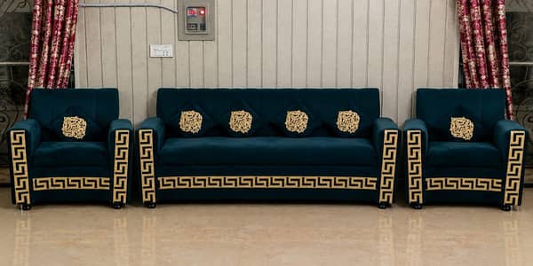 a sofa set