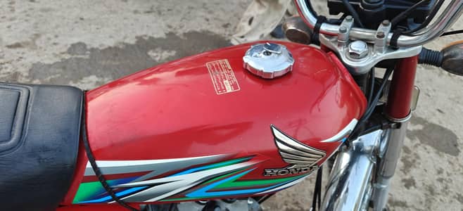 cg 125 2023 red