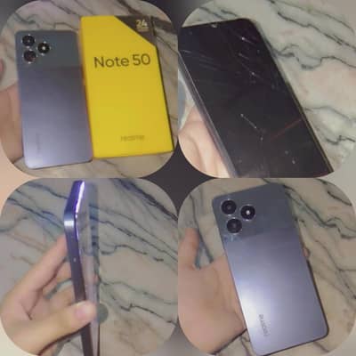 *Realme Note 50 - PTA Approved - With Box - 4/64*