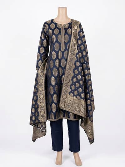 3 PC Jachard Silk Pret