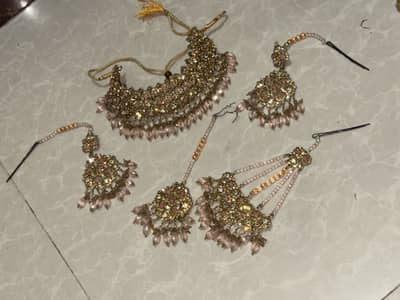 Bridal/party wear jewellery set