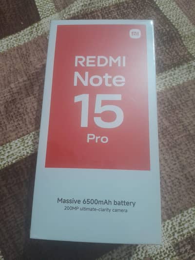 Xiaomi Redmi Note 15 Pro