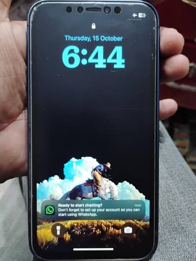 Apple iPhone XR converted 17 pro blue