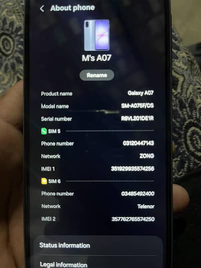 Samsung Mobile A07 5G