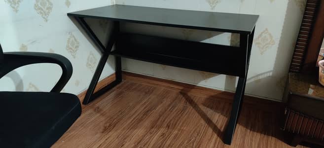 Office table and chair