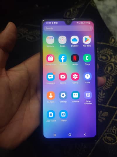 Samsung Mobile A31 4/128 dual sim official pta aprovd penl change ha
