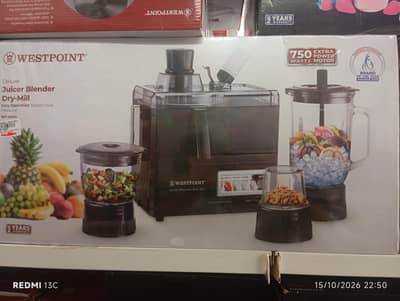 DELUXE JUICER BLENDER DRY-MILL WF-8824