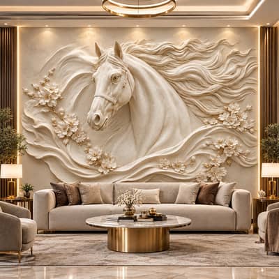 Custom 3D Room Wallpapers | Premium & Luxury Designs for Home & Kids