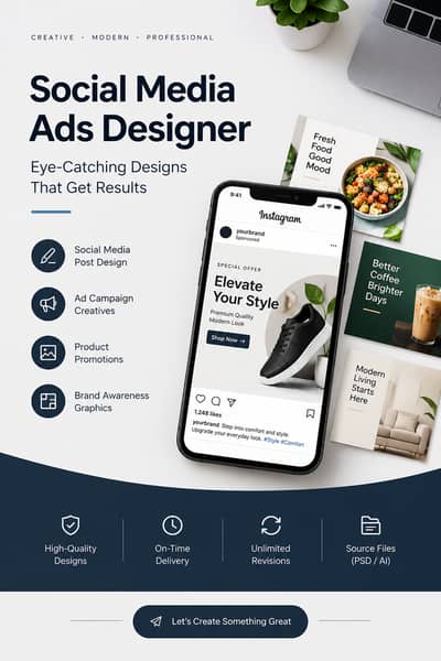 Professional Social Media Post Designer