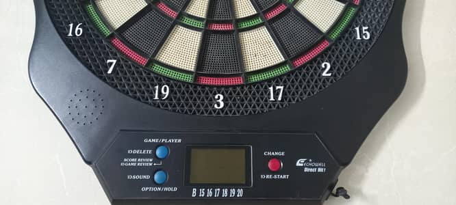 Echowell Electronic Dartboard Set with Original Case & Accessories