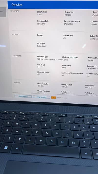 Dell XPS 17 9720 | Core i7 12th Gen | RTX 3060 | 16GB | 1TB SSD