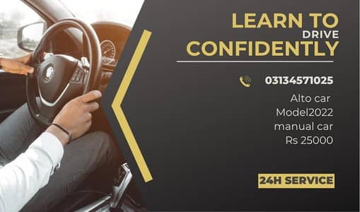 car driving Learn  price 25000