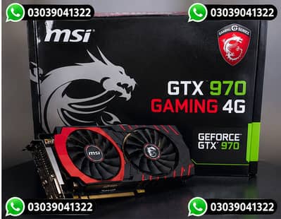 MSI GeForce GTX 970 Gaming 4GB GDDR5 GPU