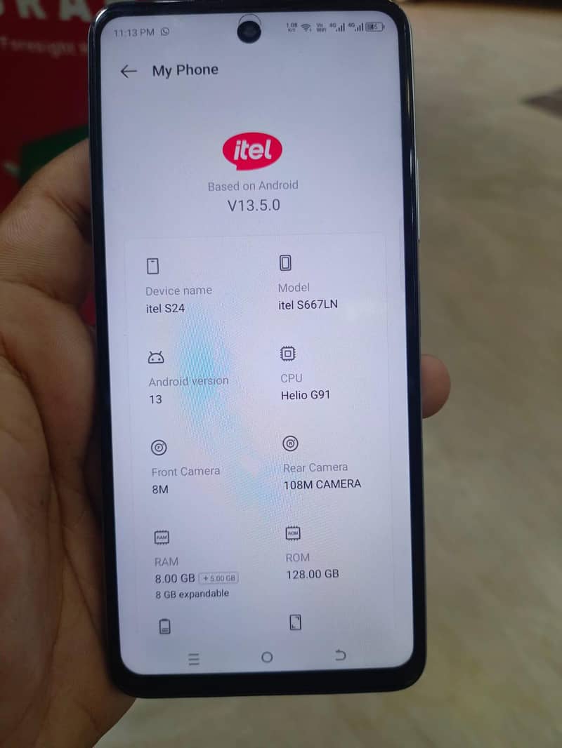 Itel S24 9