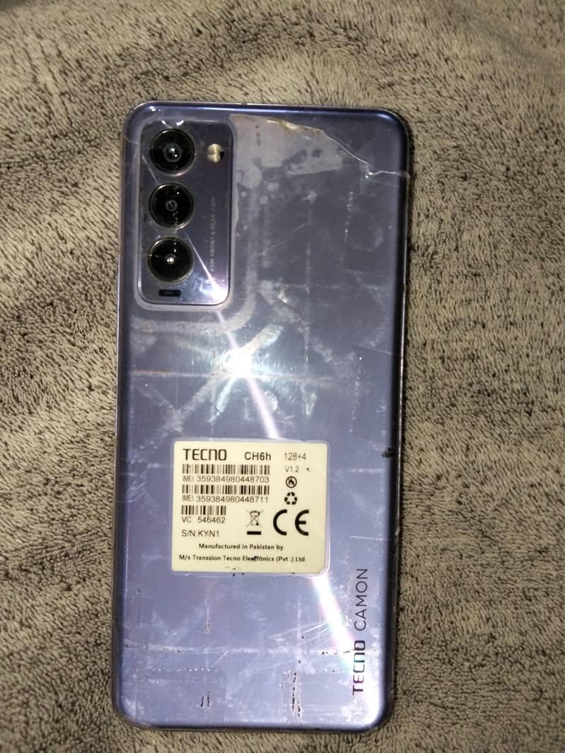 Tecno Camon 18 0