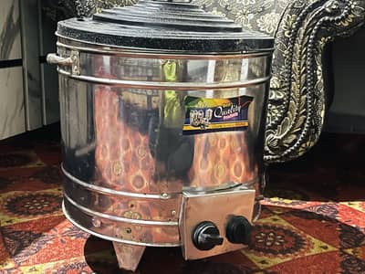 portable stainless steel gas tandoor (often used in Pakistani househol