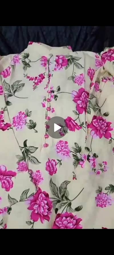 2pc New Stitched suit linen winter collection with free makeup product